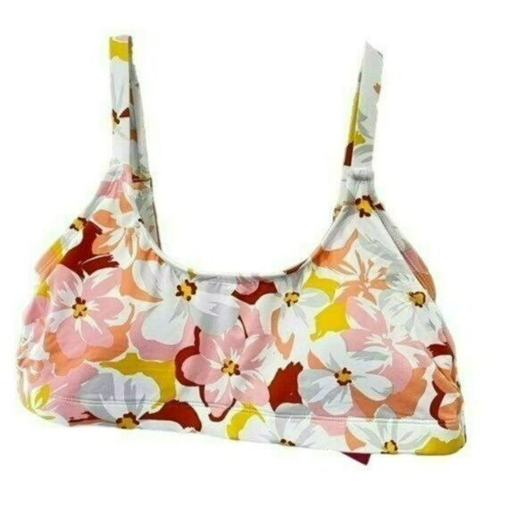 Xhilaration‎ Floral Bralette Bikini Top Junior Plus Size 14W - Picture 3 of 15